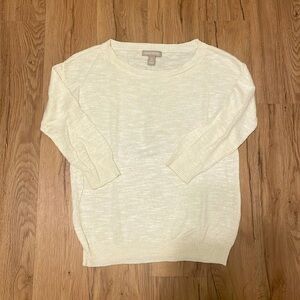 Linen blend sweater